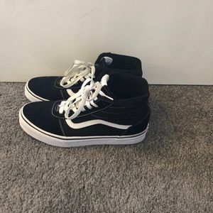 Youth high top old skool vans